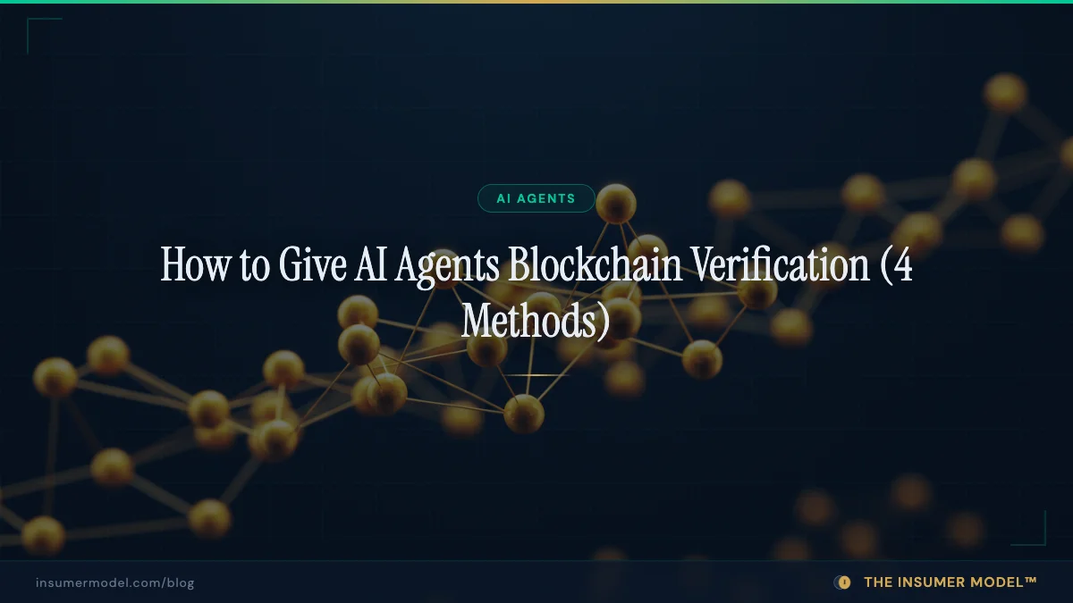 4 Ways AI Agents Connect to InsumerAPI