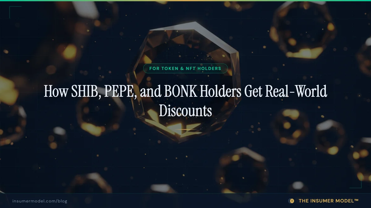 The Insumer Model - Token Holder Discounts
