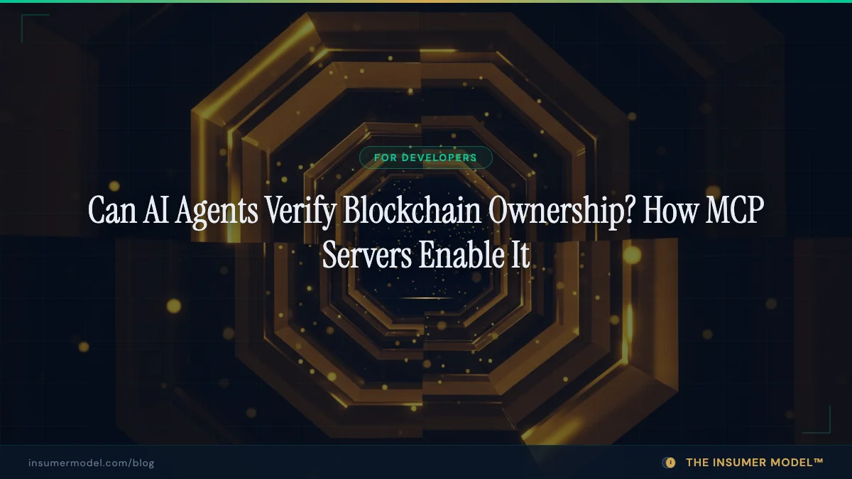 Can AI Agents Verify Blockchain Ownership? How MCP Servers Enable On-Chain Attestation