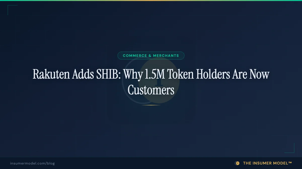 Rakuten Adds SHIB: Why 1.5M Token Holders Are Now Customers