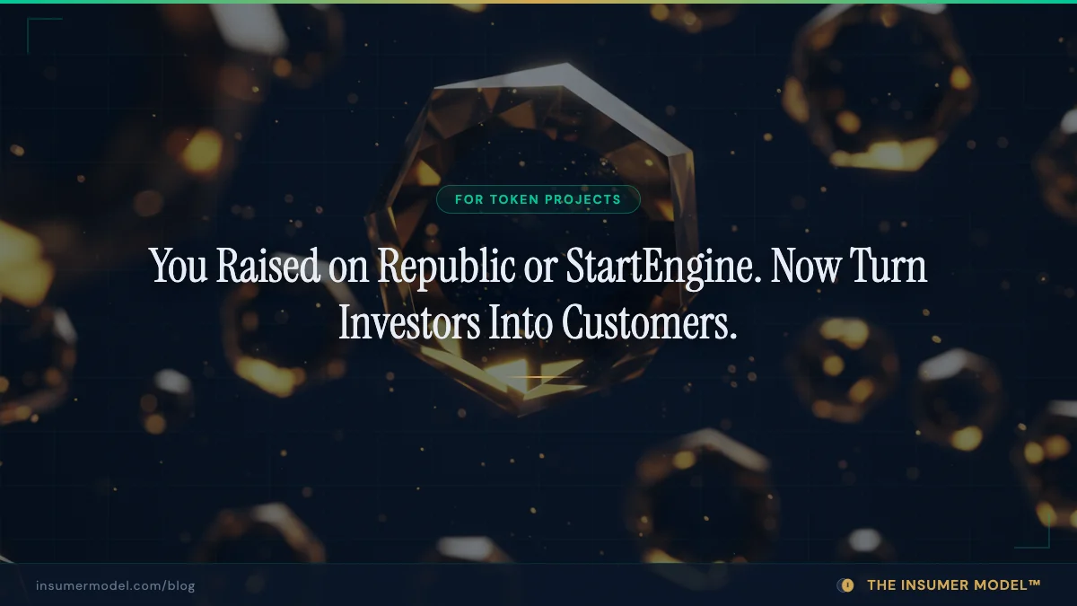 You Raised on Republic or StartEngine. Now Turn Investors Into Customers.