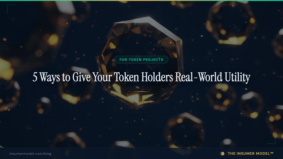 5 Ways to Give Your Token Holders Real-World Utility