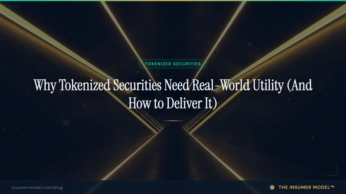 Why Tokenized Securities Need Real-World Utility