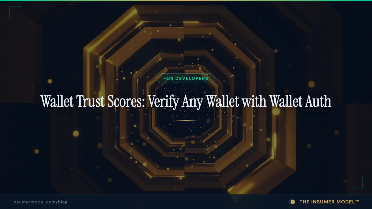 Wallet Trust Scores: Verify Any Wallet with Wallet Auth